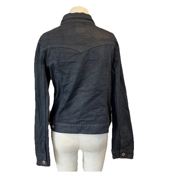 Y2K Vintage Parasuco Jeans Denim Jacket Made in Italy Size L Rare Style 8701MDP - Picture 4 of 9